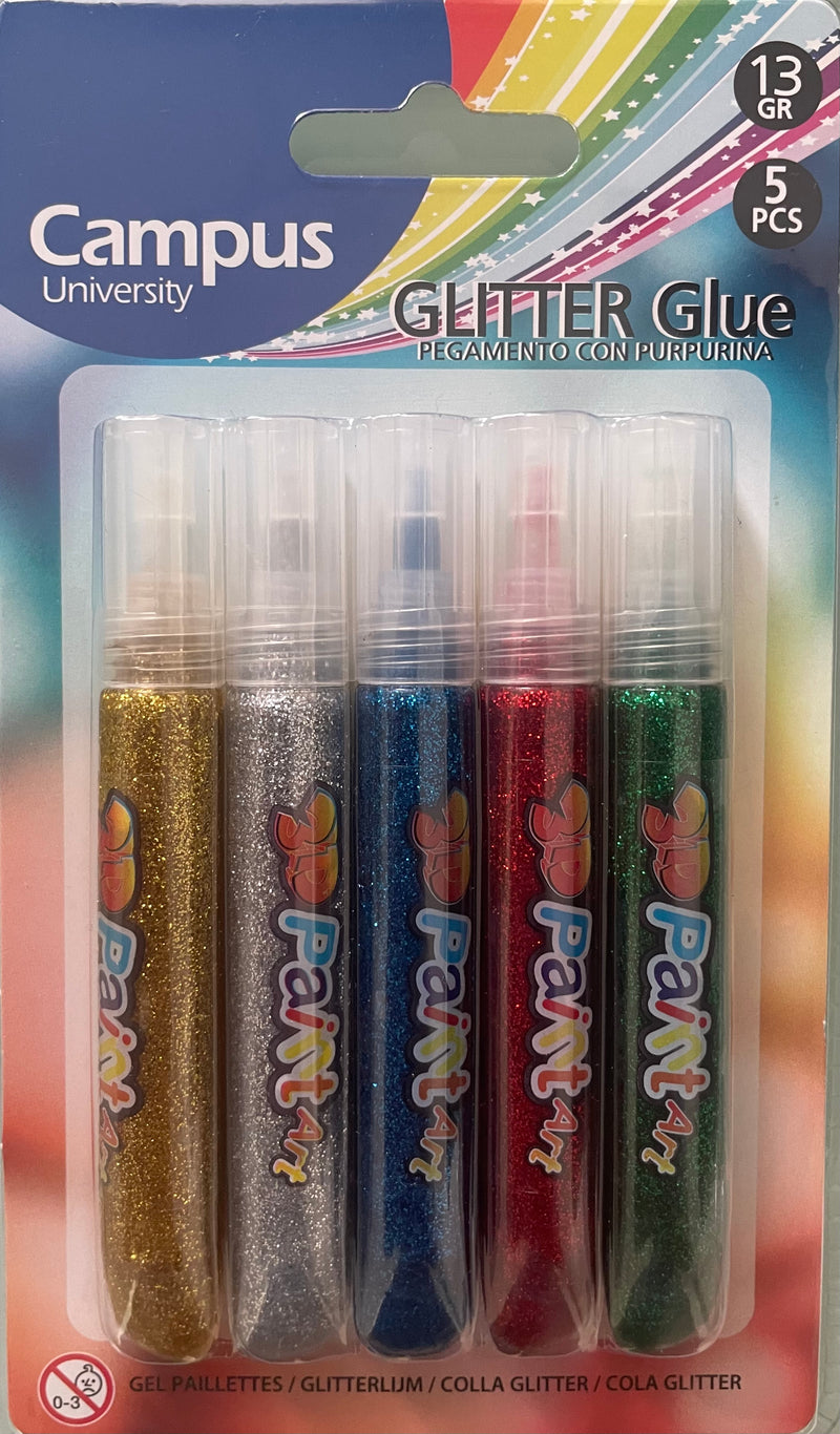 Glue - Glitter Glue Packet (Various Colours)