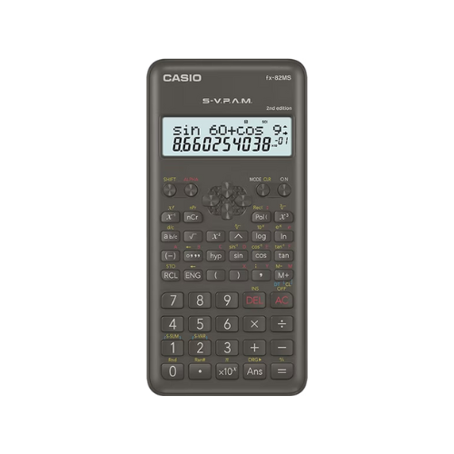 Calculators - Casio Scientific Calculator FX-82MS 2nd Edition