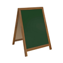 Boards - Writing Board - Green Double Sided with Wooden Frame ( x2 sizes)
