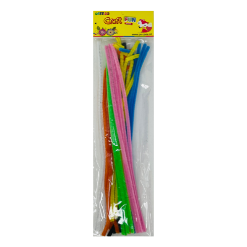 Crafts - Pipe Cleaners (Chenille Stems) - (Pack of 30 pcs)