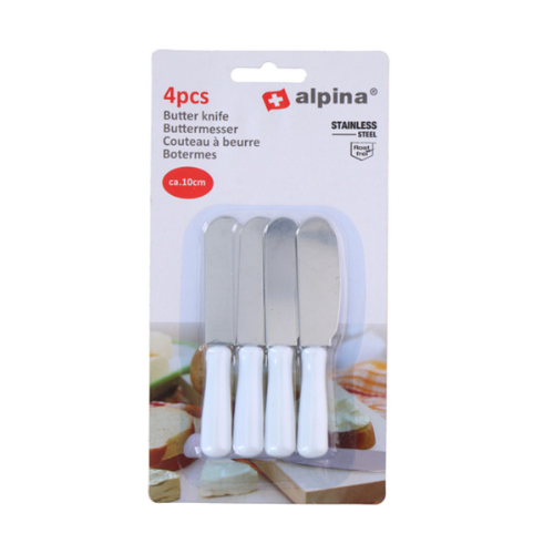 PROMO - Set of Butter 4 Knives - Alpina
