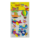 Stickers - Self-Adhesive with Foam (Flying Machines)