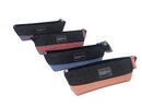 Pencil Case - Canvas Triangular with Zipper (Various Colours)