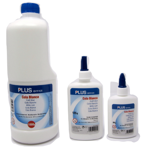 Glue - White PVA White Glue (Small - 60g) (Plus Office)