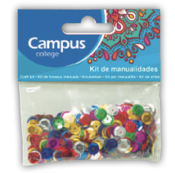 Crafts Campus - Sequins (9mm or 12mm) - (Packet of 14g)