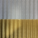 NEW Silver / Gold Corrugated Chart Paper / Kartoncin