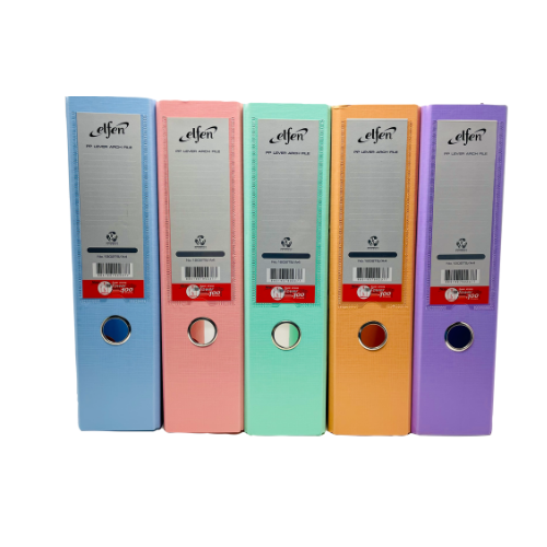 SPECIAL OFFER: Lever Arch Files A4 - Pastel Colours