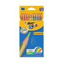 Pencils - Coloured - BIC - High Quality Coloured Pencil Set x12