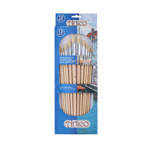 Brushes - Paint Brush Set of 12 (x12 sizes)