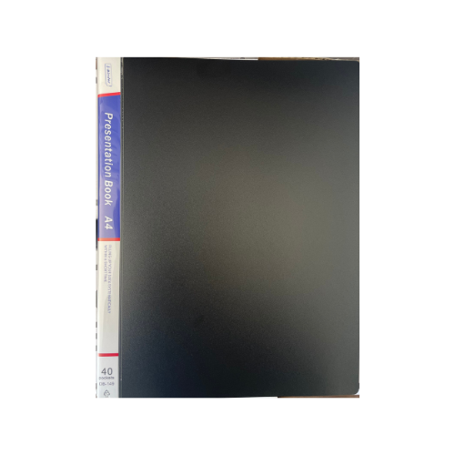 Display Books A4 - 40 pockets (80 views) (Black)