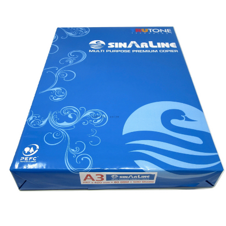 A3 Paper - White - High Quality - 80 gsm (Pack of 500 sheets)