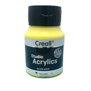 Paint - Acrylic - Acrylic Paint - 500ml (Big) - Professional - Lemon Yellow (Creall)