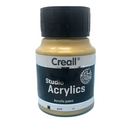 Paint - Acrylic - Acrylic Paint - 500ml (Big) - Professional - Gold (Creall)