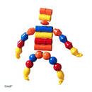 Superbeads (Geometrical Shaped Beads for Constructing Figures) (Creall)