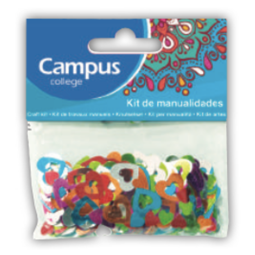 Crafts Campus - Hearts Confetti - (Packet of 14g)