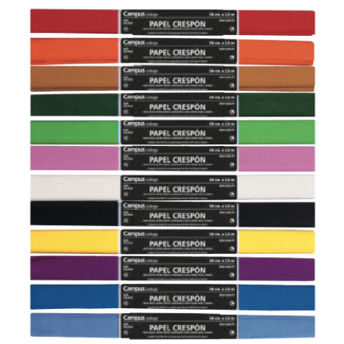 Crepe Paper - 50 x 150cm - (x Sheet) (Various Colours)