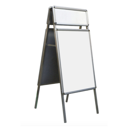Boards - Whiteboard Double Sided - 90 x 60 cms with aluminium frame