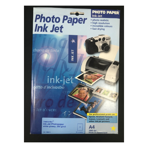 Photo Paper Inkjet A4 250gsm