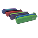 Pencil Case - Canvas Waterproof with Double Zipper (Various Colours)