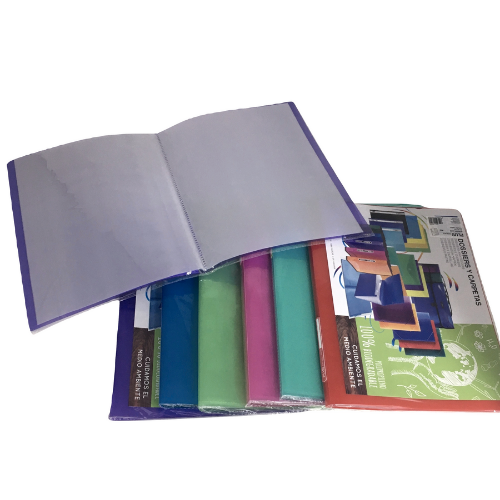 Display Books A4 - 40 pockets (80 views)(Various Colours)
