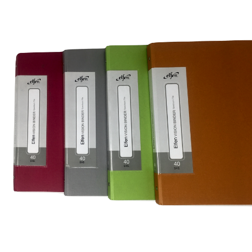 Display Book A4 - Hardbound (40 pouches) (Elfen)