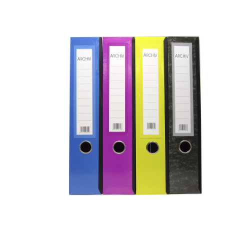 Files - Box - Archiv Box Files (Various Colours) with clip inside