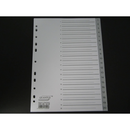 Dividers - PP Dividers / Separators Numbered 1-20 (Quantus)