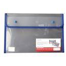 Files - Wallet - Envelope Plastic with Double Button - A4 (Various Colours)