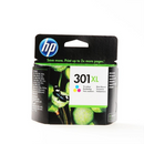 Ink Cartridges - HP 301XL Colour