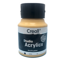 Paint - Acrylic - Acrylic Paint - 500ml (Big) - Professional - Ochre (Creall)