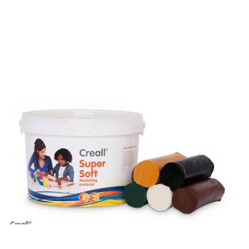Modelling Material - Super Soft High Quality Modelling Material 1.75 kg. (Safari Colours) - Creall