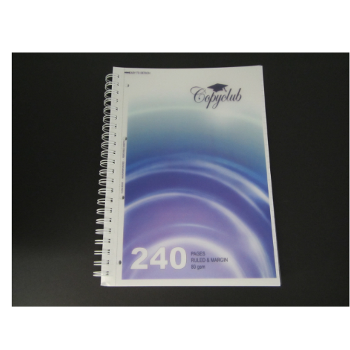 Writing Pads - Copyclub Spiral Writing Pad - 240 pages