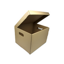 Files -  Box - Brown American Archive Box with Lid