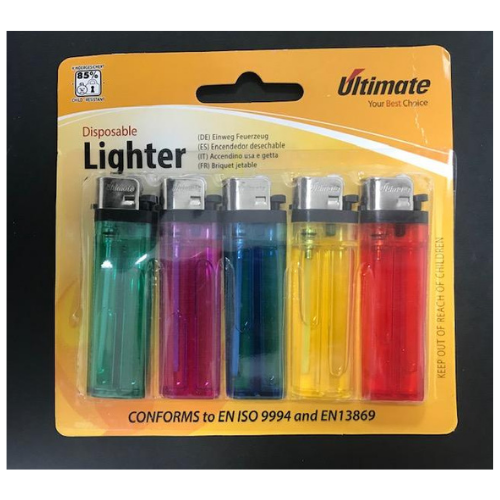 Lighters Pack of 5