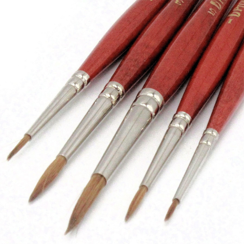 Brushes - Paint Brushes Round Edge (Various Sizes)
