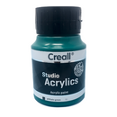 Paint - Acrylic - Paints - Acrylic - Acrylic Paint - 500ml (Big) - Professional - Phtalo Green (Creall)