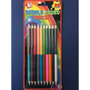 Pencils - Coloured - Double Ended Coloured Pencils (Set of 20 Colours) (A Plus)
