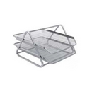 Trays - Desk Trays Mesh (x2 trays) - Dark Grey