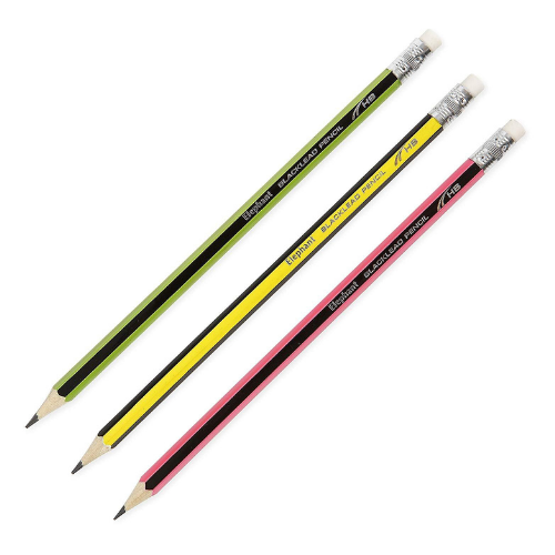 Pencil - Blacklead HB with Eraser (Elephant)