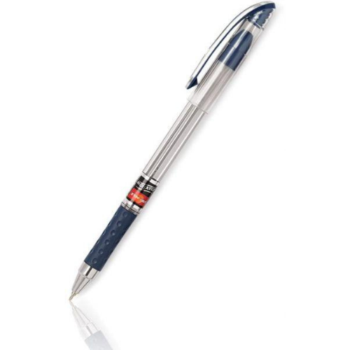 Pen - Unimax Maxiflow Blue Pen with Finger Cushion.